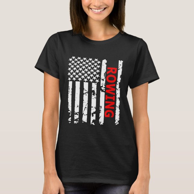 T-shirt Drapeau américain pour les Américains (Devant)