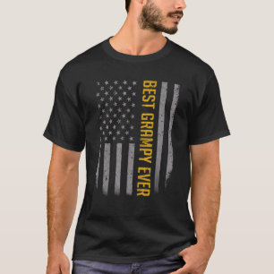 T-shirt Drapeau américain pour père