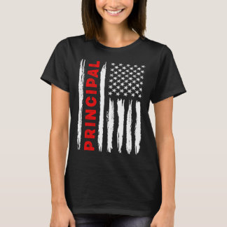 T-shirt Drapeau américain principal