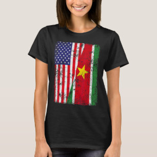 T-shirt Drapeau américain rétro Patriotic Suriname