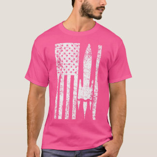 T-shirt Drapeau américain Rocket Astronome patriotique Ast