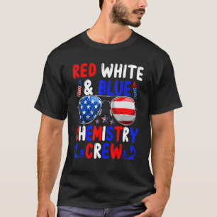 T-shirt Drapeau Américain Rouge Blanc Et Bleu