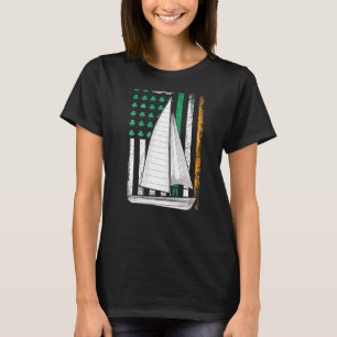 T-shirt Drapeau américain Saint Patrick