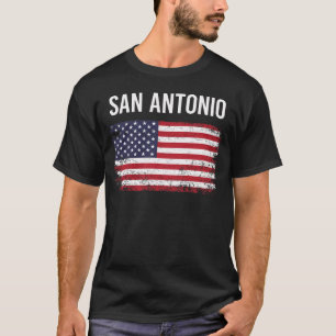 T-shirt Drapeau américain San Antonio