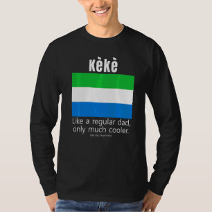 T-shirt Drapeau américain sierra-léonais patriote Fête des