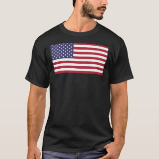 T-shirt drapeau américain Sticker