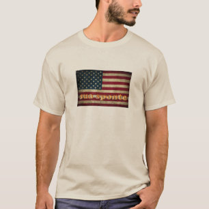 T-shirt Drapeau américain SUA SPONTE