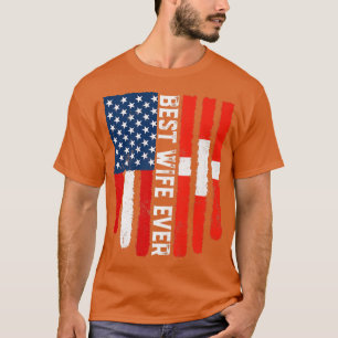 T-shirt Drapeau américain Suisse Drapeau meilleur femme ja