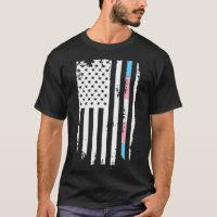 Drapeau américain Transgenre Thine Line LGBT Trans