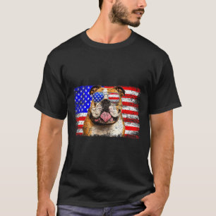 T-shirt Drapeau Américain Usa Awesome