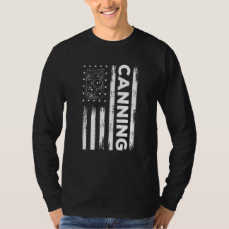 T-shirt Drapeau américain Vêtements de mise en conserve Am