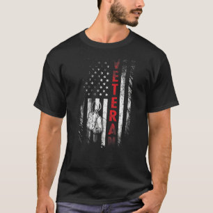 T-shirt Drapeau américain vétéran homme Vétérans Jour féri