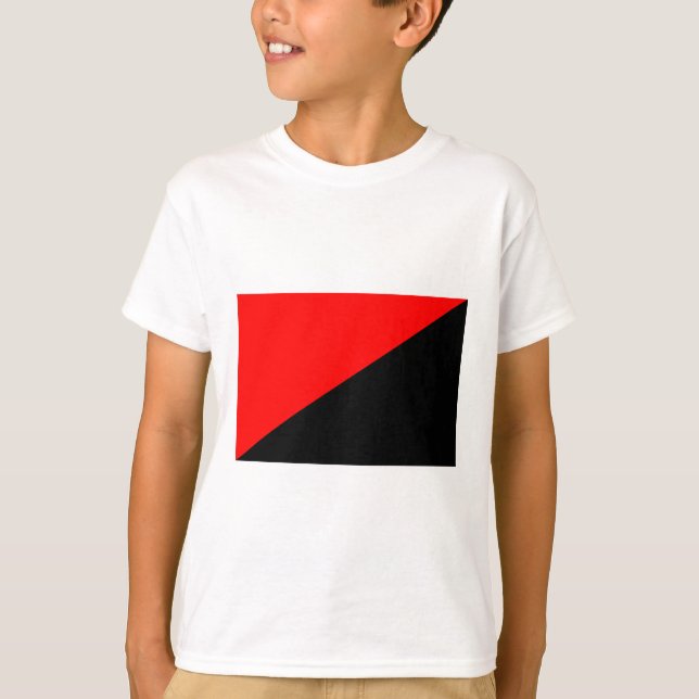 T-shirt Drapeau anarchiste (Anarchisme) (Devant)