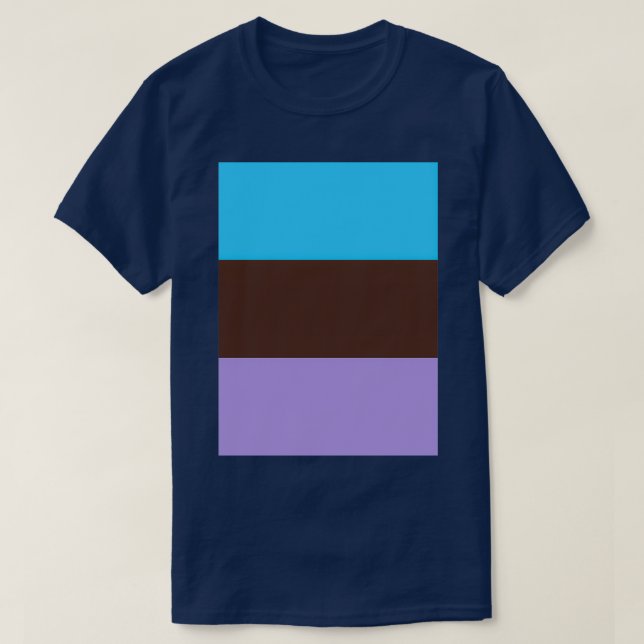 T-shirt Drapeau androsexuel (Design devant)