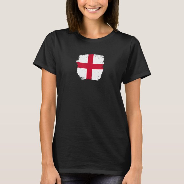 T-shirt Drapeau anglais anglais fier (Devant)