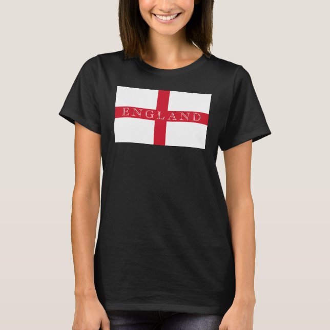 T-shirt Drapeau anglais Angleterre wcccn (Devant)