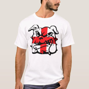 T-shirt Drapeau anglais, bouledogue anglais