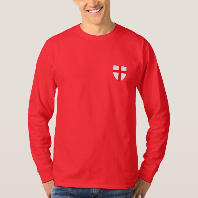 T-shirt Drapeau anglais patriotique (Devant)