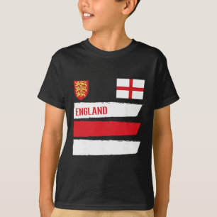 T-shirt Drapeau Angleterre Football Anglais Supporter Homm