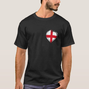 T-shirt Drapeau Angleterre St Georges Fans Anglais Femmes