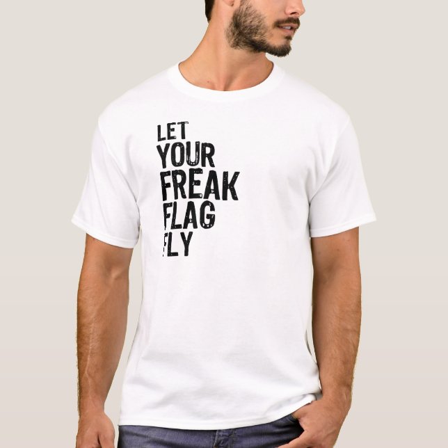 T-shirt Drapeau anormal (Devant)