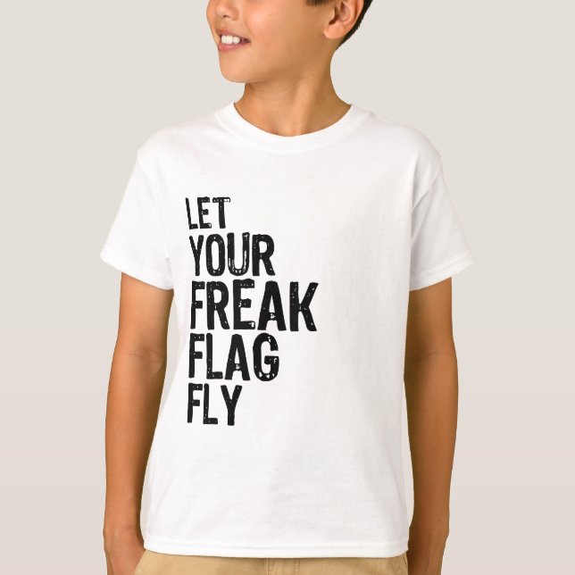 T-shirt Drapeau anormal (Devant)