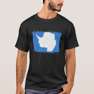 T-shirt Drapeau Antarctique Femmes Hommes Enfants