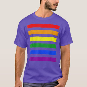 T-shirt Drapeau arc-en-ciel LGBTQ Gay pride LGBT Equality 