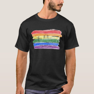 T-shirt Drapeau Arc-en-ciel Mois de la fierté LGBTQIA 2023