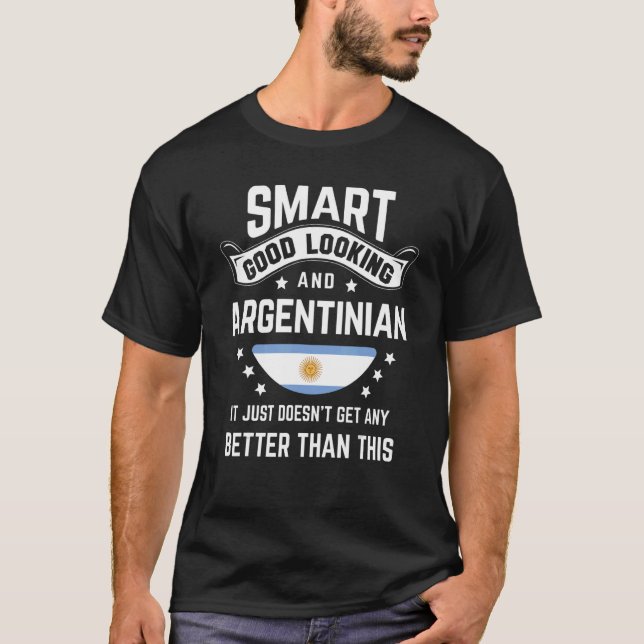 T-shirt Drapeau argentin Fierté indigène Argentine Racines (Devant)