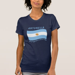 T-shirt Drapeau Argentine