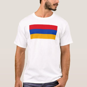 T-shirt Drapeau Arménie