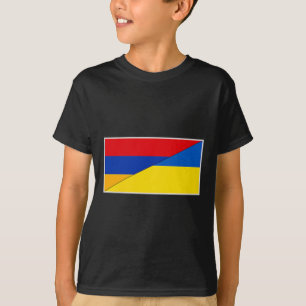 T-shirt Drapeau Arménie Ukraine Arméniens Nationalité Ukra