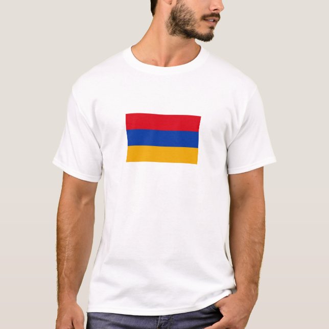 T-shirt Drapeau arménien patriotique (Devant)