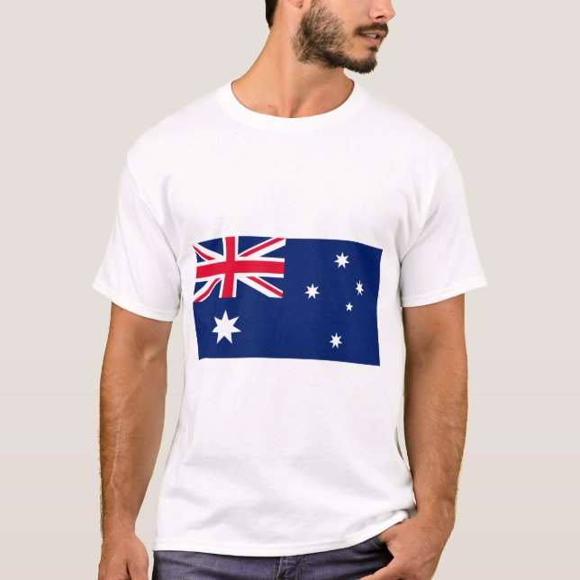 T-shirt Drapeau Australie (Devant)