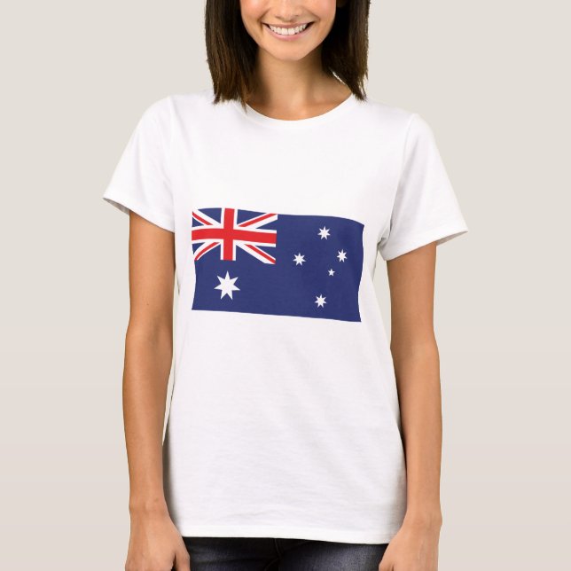 T-shirt Drapeau Australie (Devant)