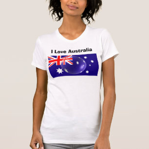 T-shirt Drapeau australien