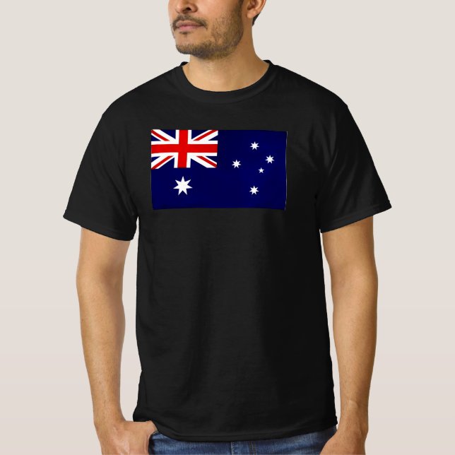 T-SHIRT DRAPEAU AUSTRALIEN (Devant)