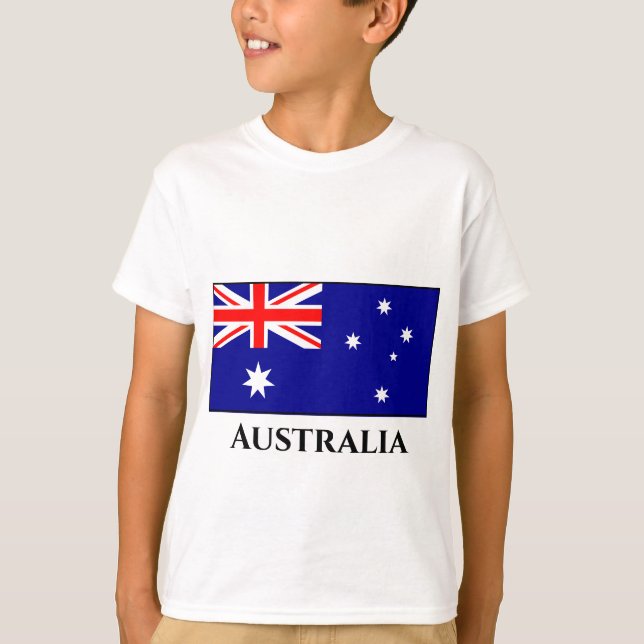 T-shirt Drapeau australien (Devant)