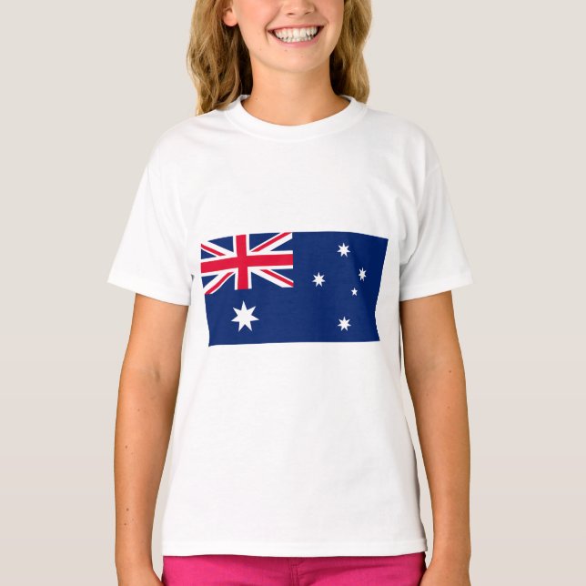 T-shirt Drapeau Australien (Devant)