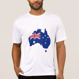 T-shirt Drapeau australien