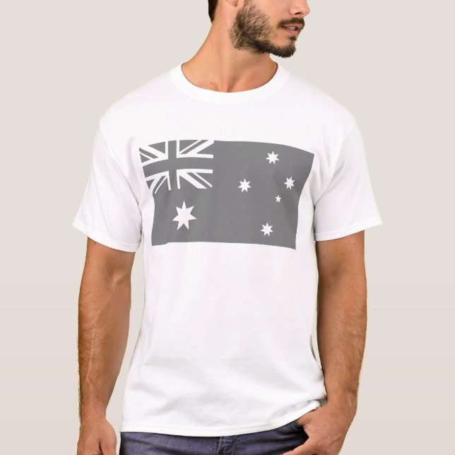 T-shirt drapeau australien (Devant)