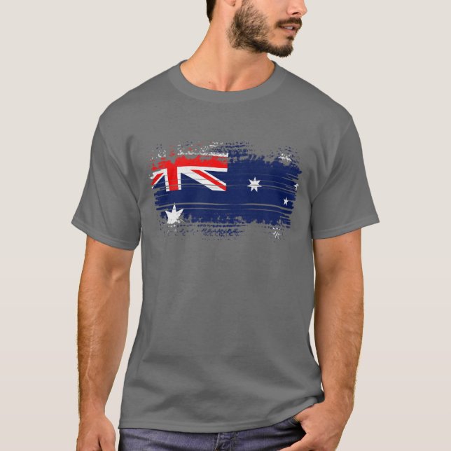 T-shirt Drapeau australien (Devant)