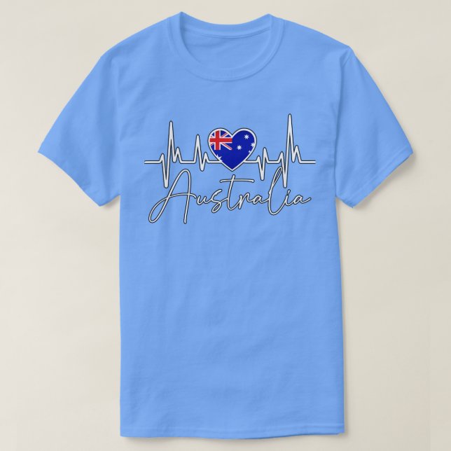 T-shirt drapeau australien 4 (Design devant)
