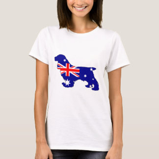 T-shirt Drapeau australien - cocker