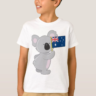 T-shirt Drapeau australien de Koala