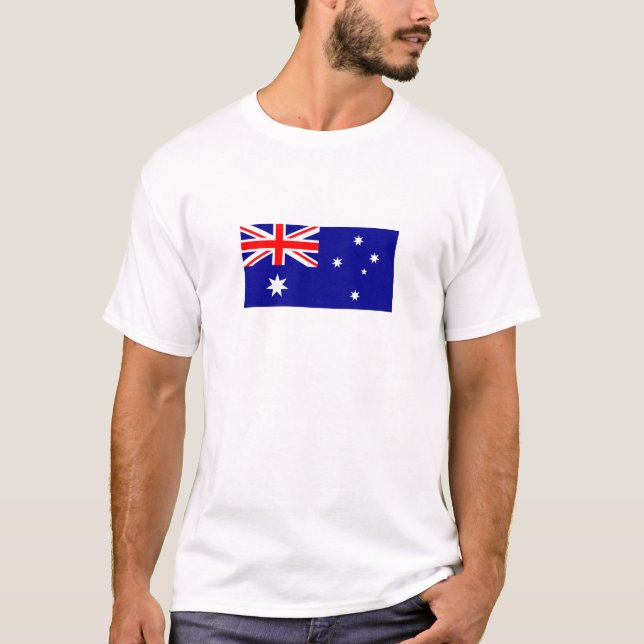 T-shirt Drapeau australien patriotique (Devant)