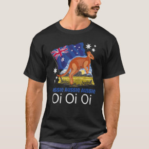 T-shirt Drapeau australien patriotique australien Chant Ka