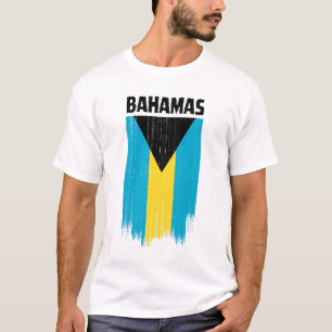 T-shirt Drapeau Bahamas