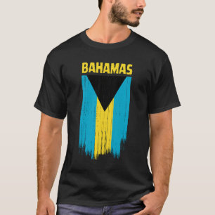 T-shirt Drapeau Bahamas